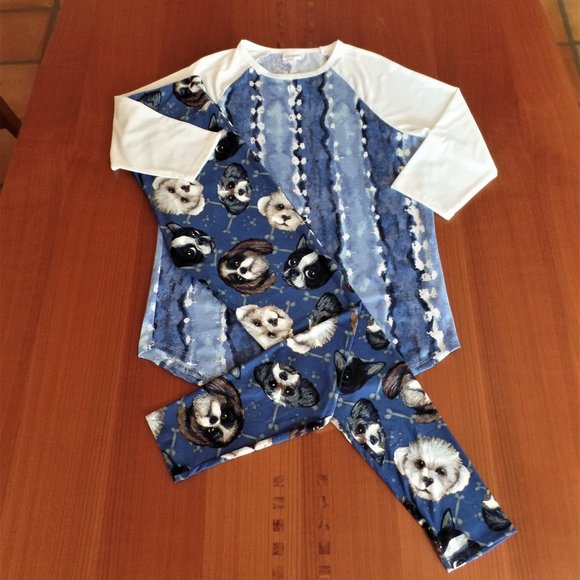 LULAROE Other - LULAROE! L-RANDY TOP & TC- LEGGINGS